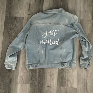 Just Married Jean Jacket
